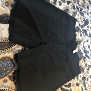 Madewell bike shorts black XXL